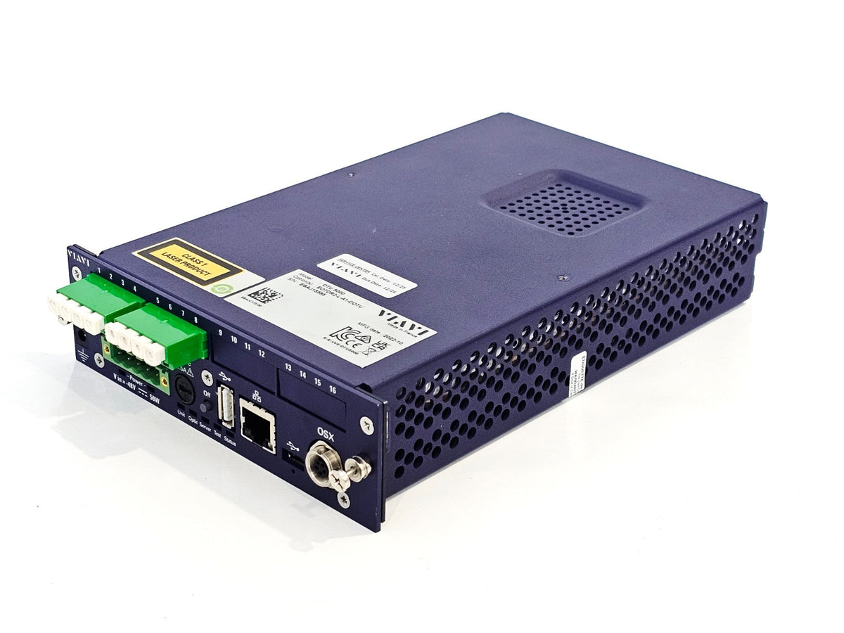 Calibrated Viavi OTU 5000 EOTDR2-L-A1-COTU 16-port 1625nm Medium Range OTDR 20223