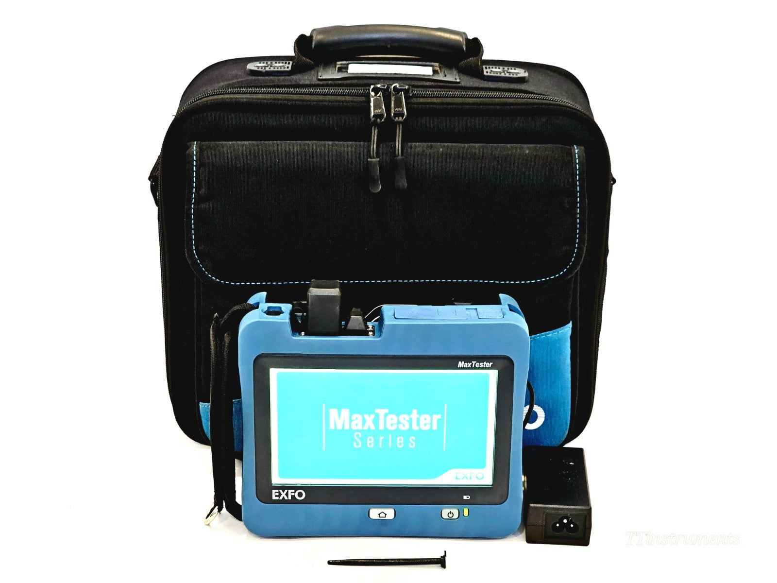 EXFO MAX-730C-SM8-EA used single-mode OTDR optical time domain reflectometer front view