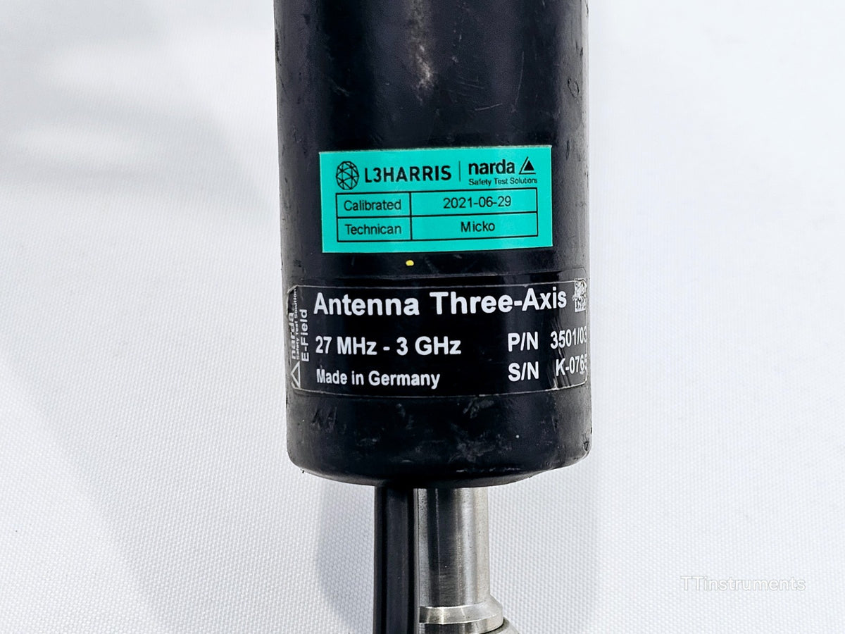Narda SRM-3006 Selective Radiation Meter 3006/01 + 3501/03 Probe 27MHz - 3GHz21