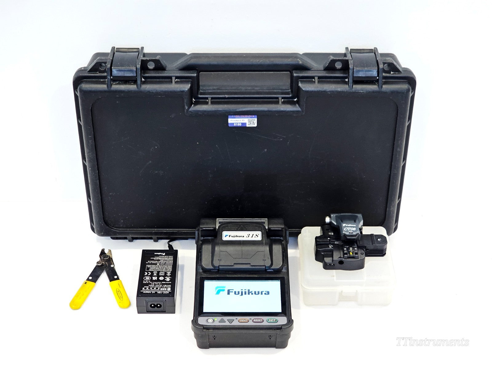 Serviced Fujikura 31S Active Cladding Fusion Splicer + CT08 Cleaver ARC 1010!