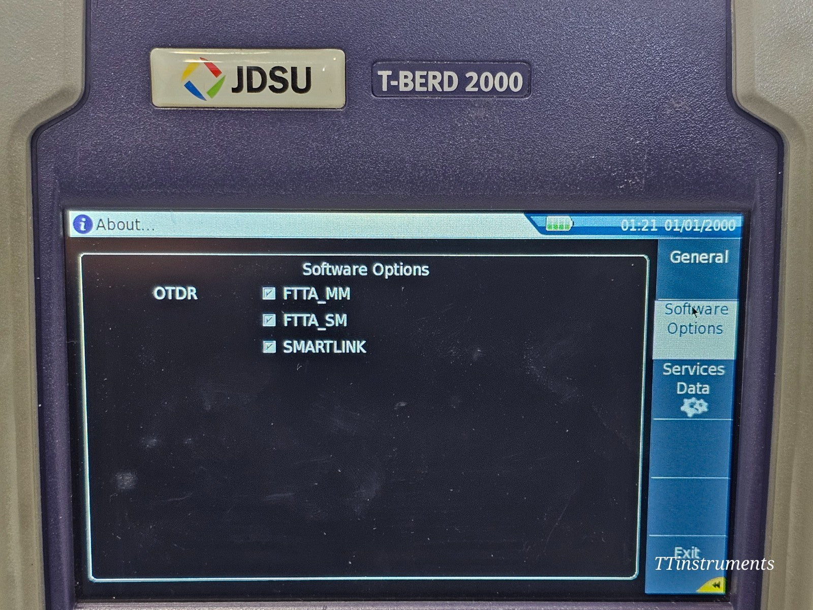 Viavi JDSU T-BERD 2000 + 4146 QUAD OTDR SM MM 850/1300/1310/1550 + P5000i Scope