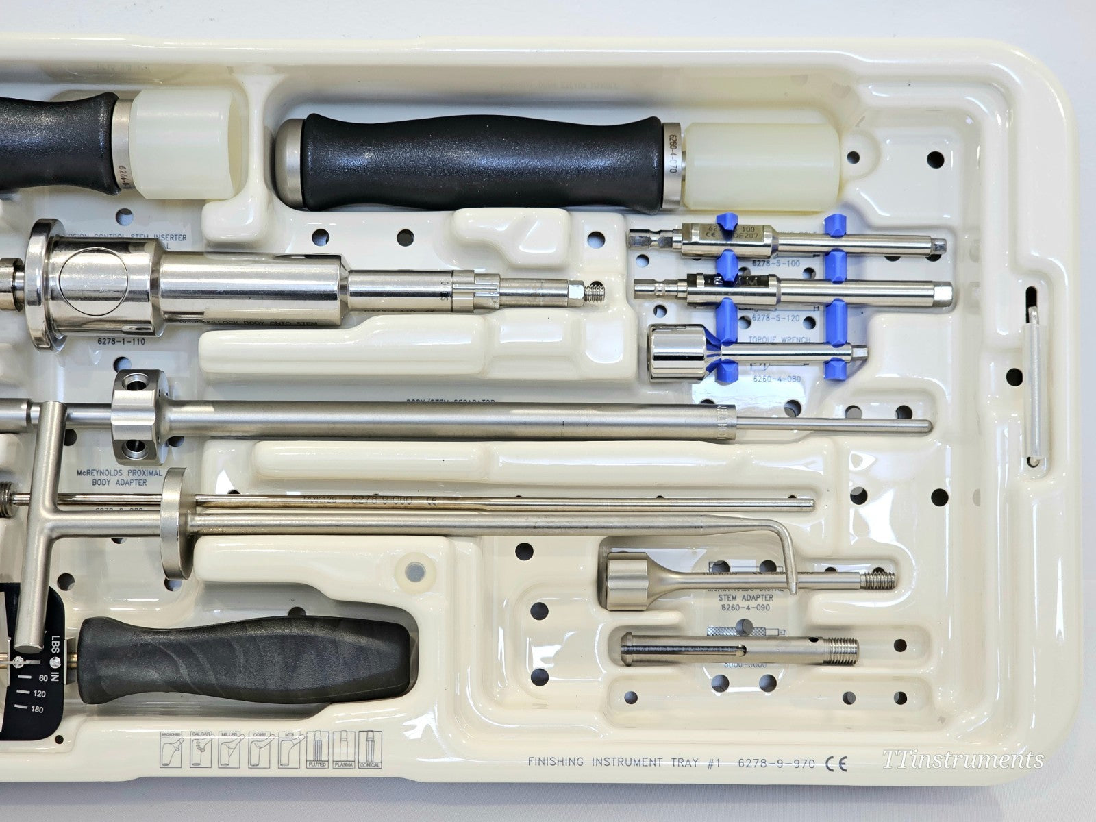 Stryker Restoration Modular Finishing Instrument Tray 6278-9-970