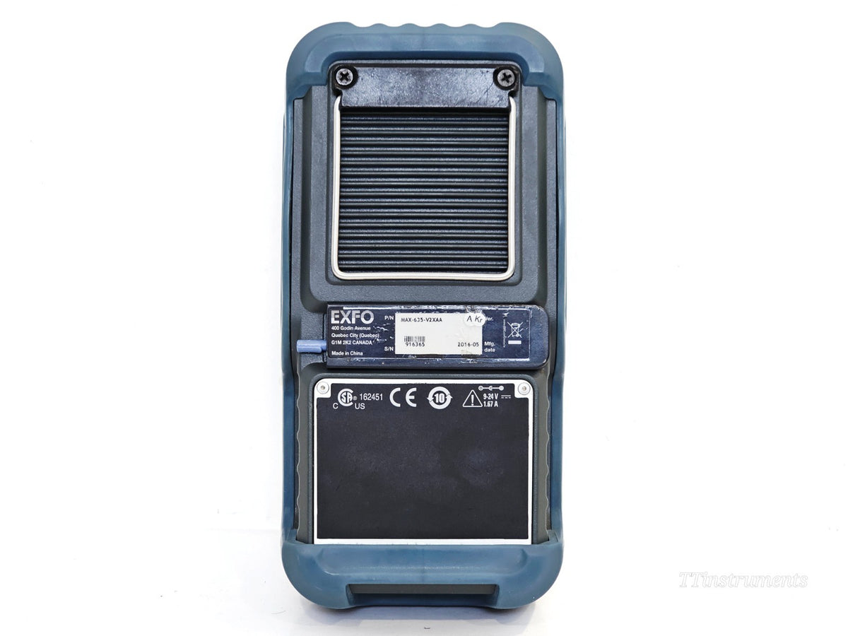 EXFO MAX-635-V2XAA MAX-635 DSL Copper Tester VDSL2 PING FTP Traceroute4