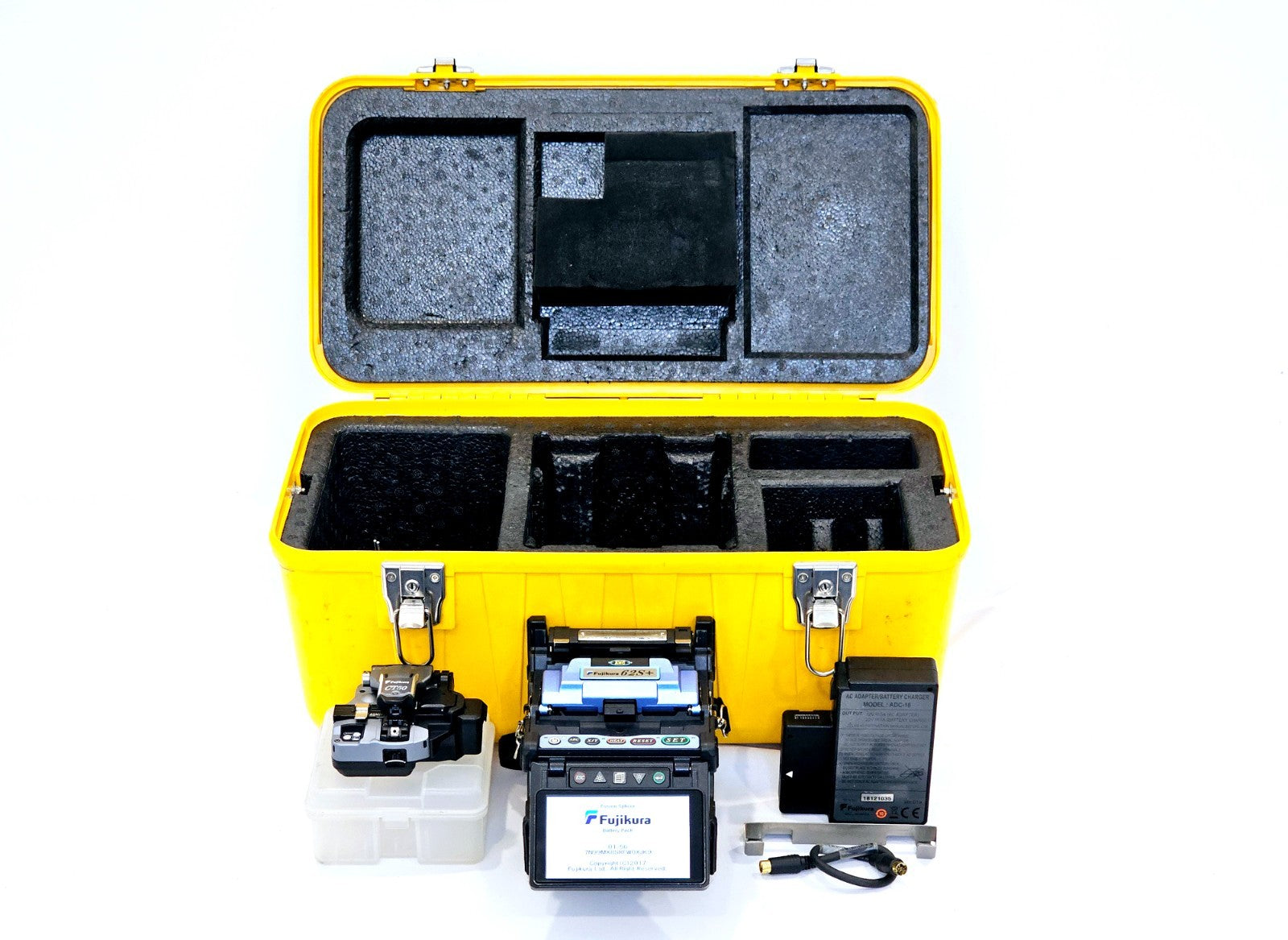 Serviced Fujikura 62S+ SM MM Core Alignment Splicer CT-50 Cleaver ARC 9226