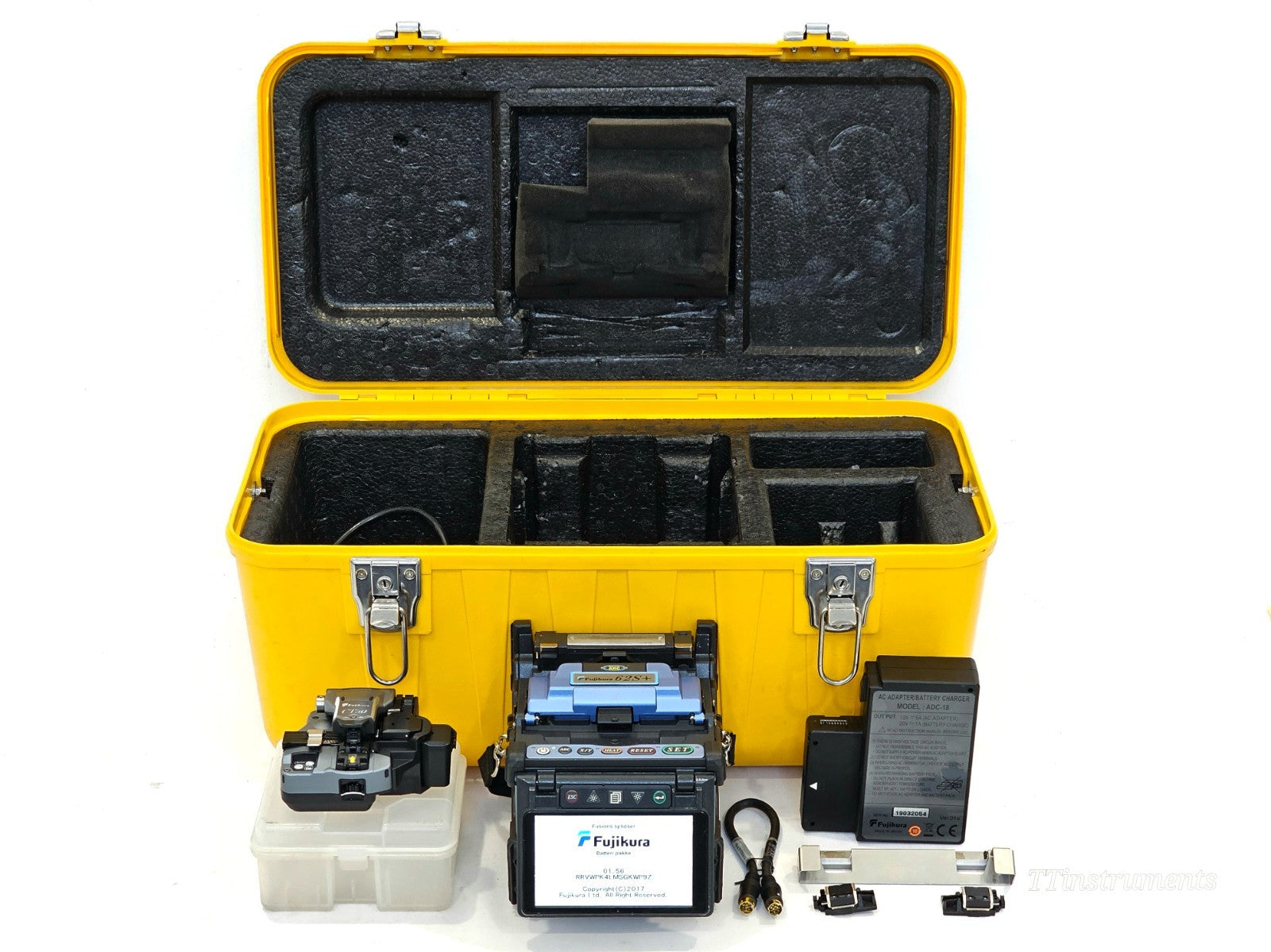 Serviced Fujikura 62S+ SM MM Core Alignment Splicer CT-50 Cleaver ARC 9480