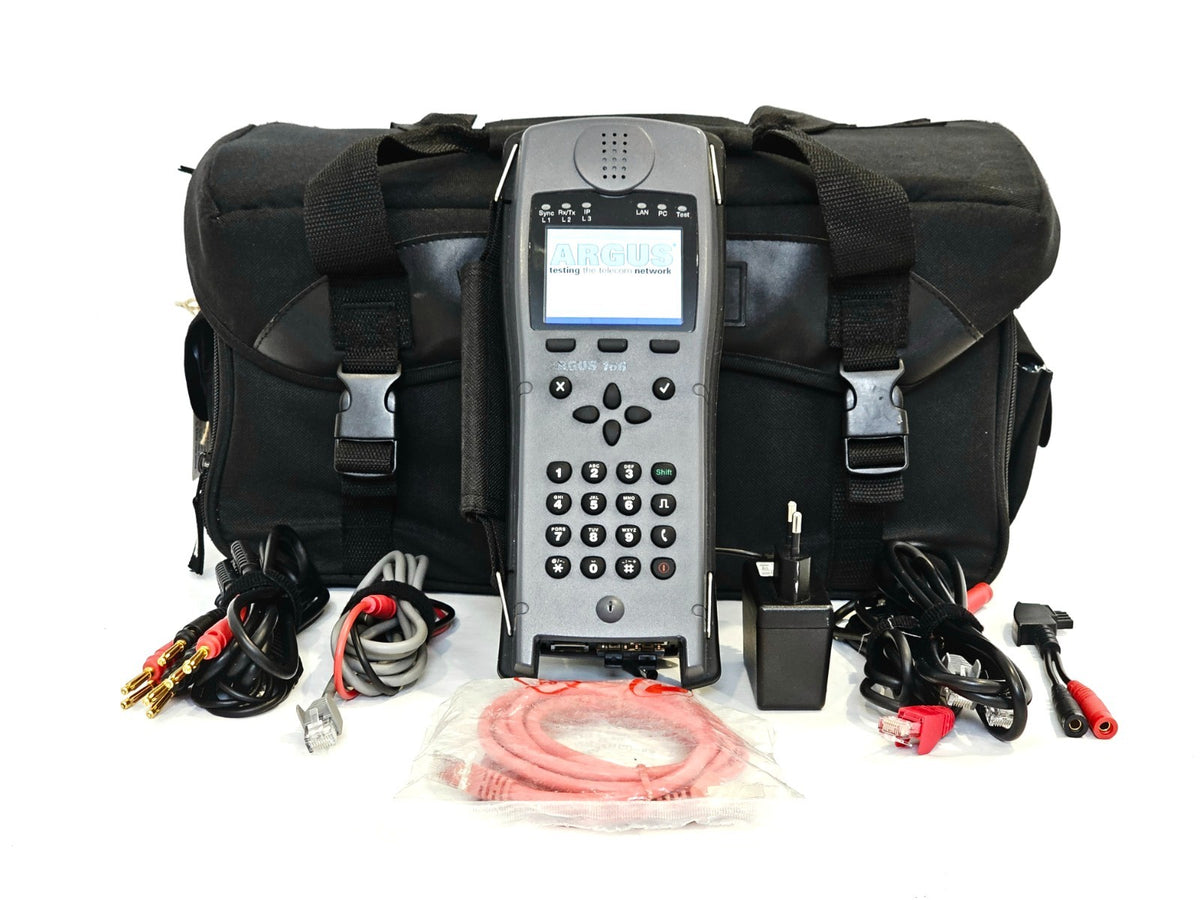 Intec Argus 166 GigE + ADSL Annex B (i) & J VDSL SHDSL ISDN Ethernet TDR & More0