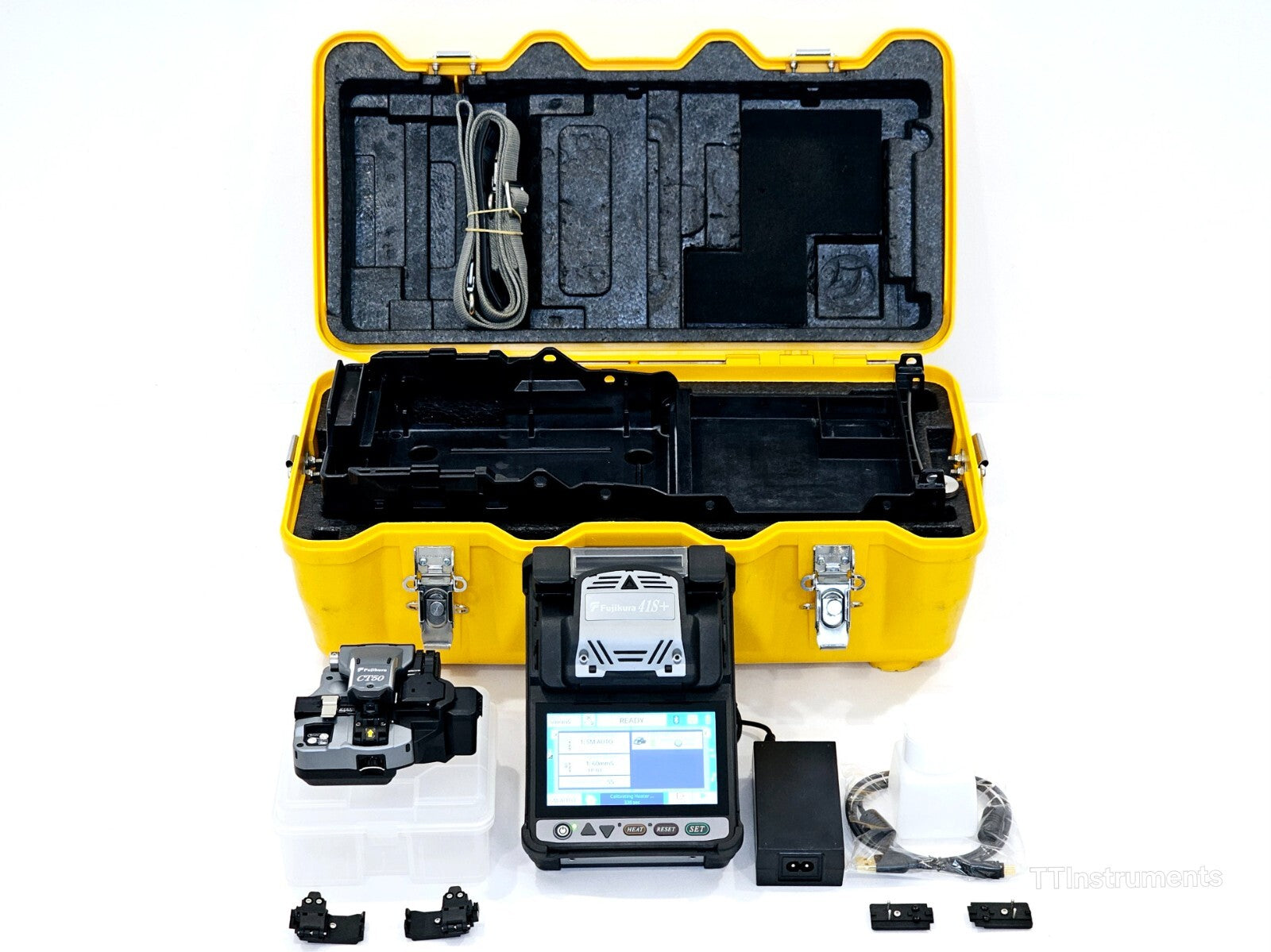 Serviced Fujikura 41S+ Active Cladding Fusion Splicer + CT-50 Cleaver ARC 1554
