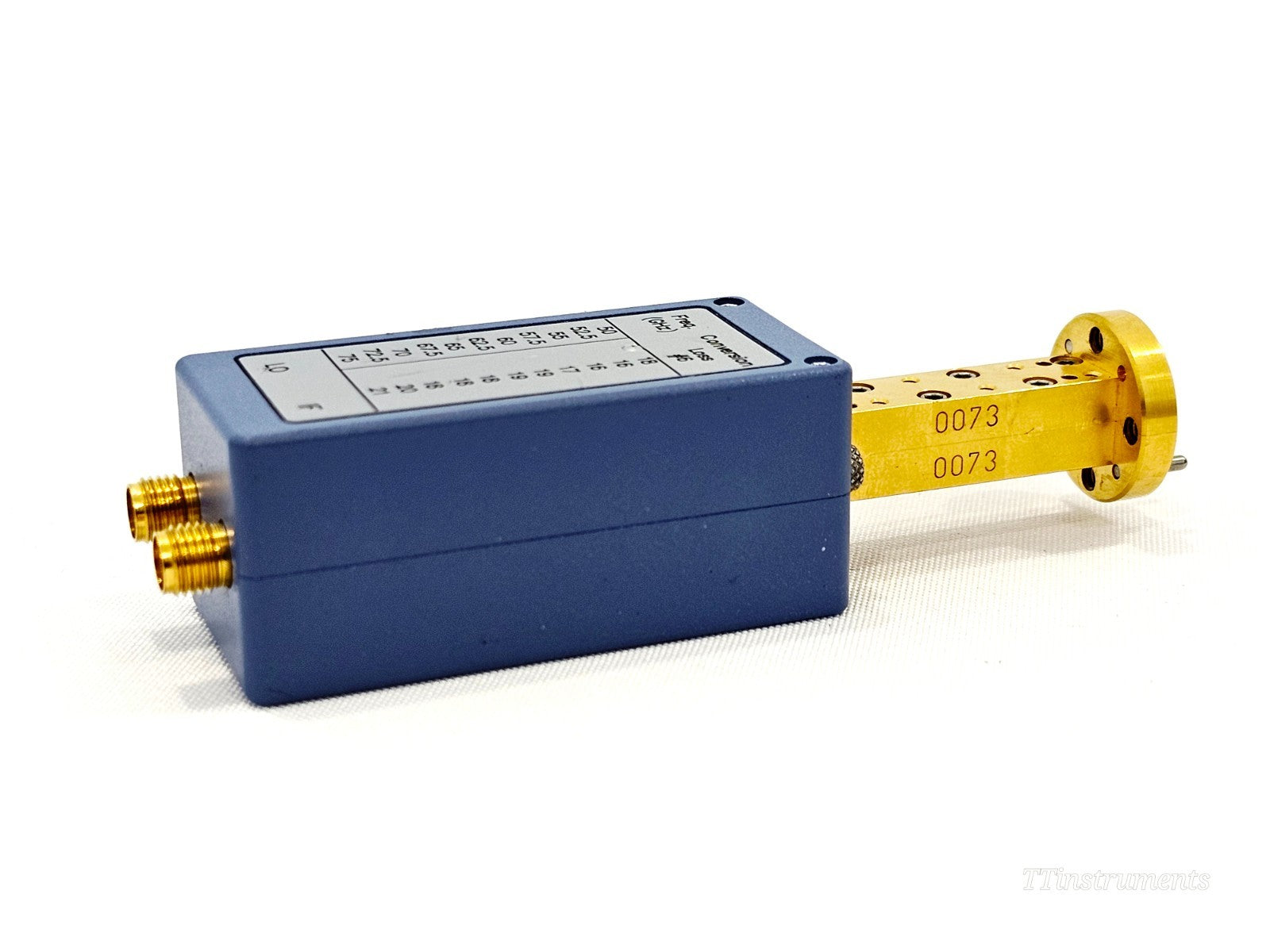 Rohde & Schwarz FS-Z75 50-75 GHz Harmonic Mixer 1048.0271.02 with IF & LO Ports