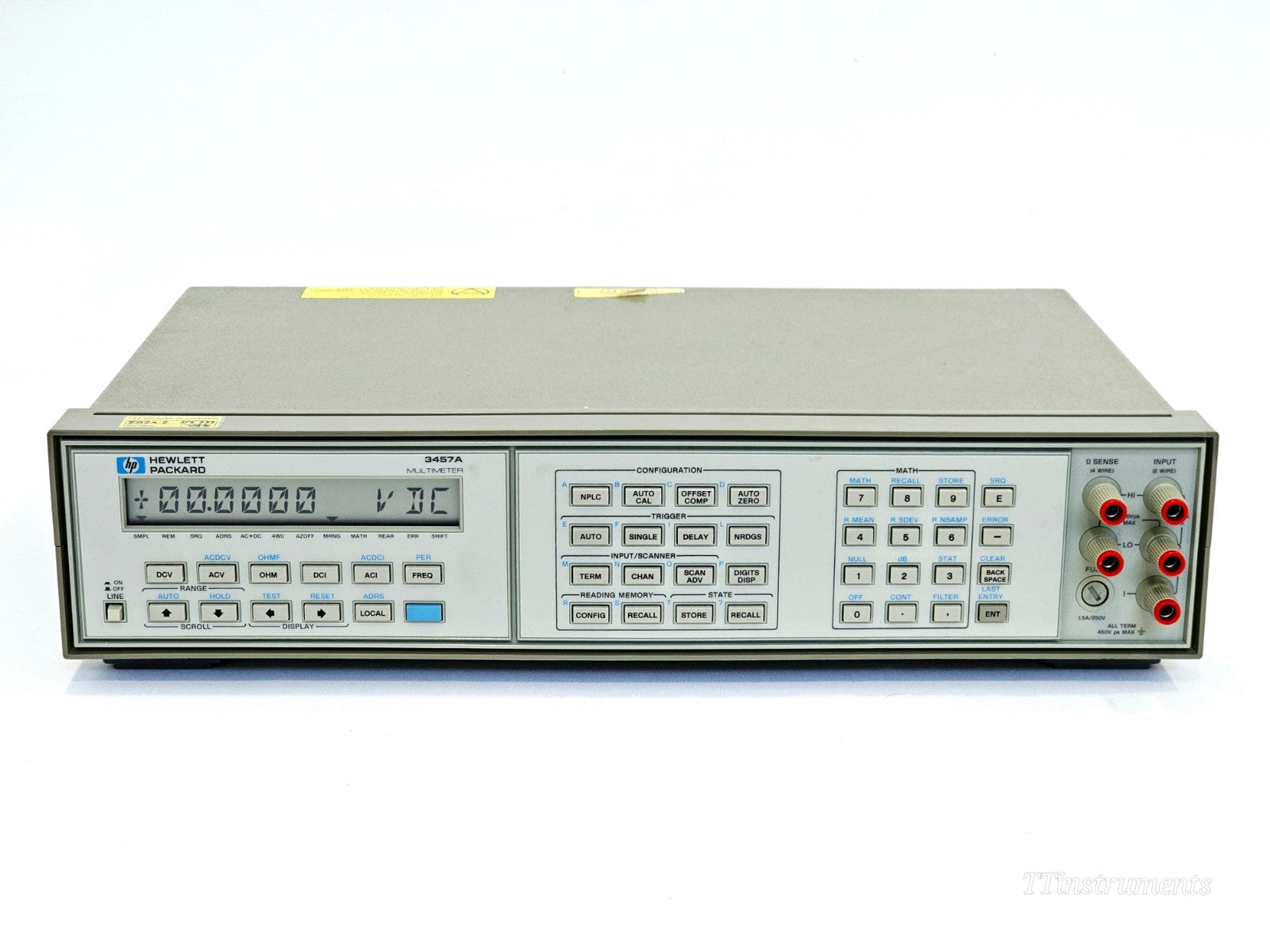 HP Agilent 3457A 3.5 to 6.5 Digit DMM with Extended Resolution to 7.5 Digits