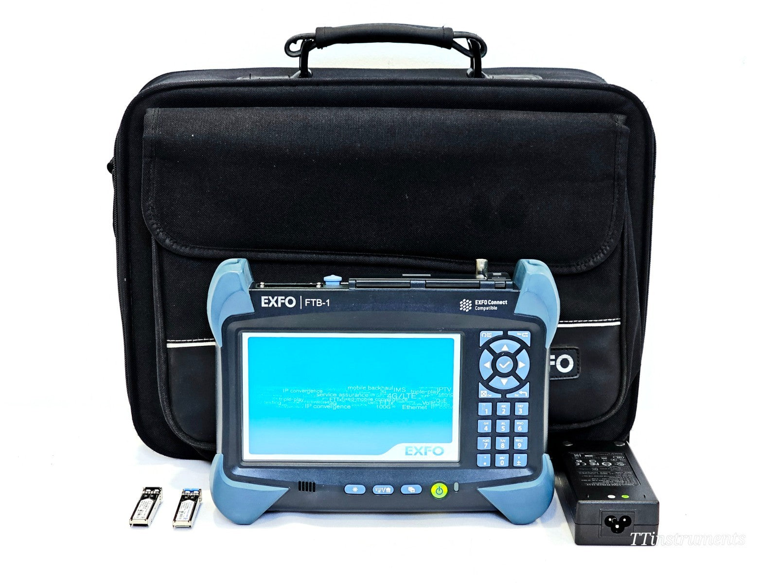 EXFO FTB-1 Mainframe with FTB-860 Ethernet Tester 1G RFC 2544 Ether SAM