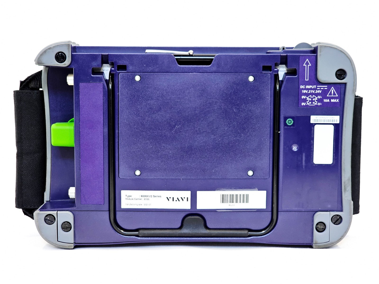 VIAVI MTS fiber optic tester keypad and controls