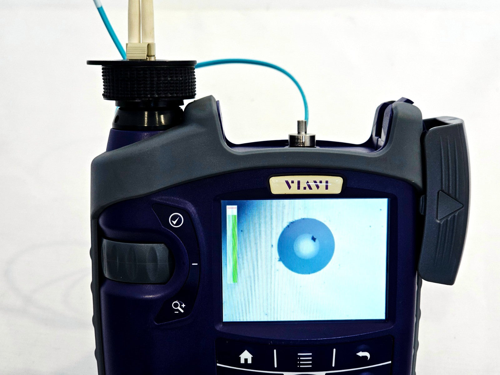 VIAVI OLP-82P battery compartment and rear housing detail
