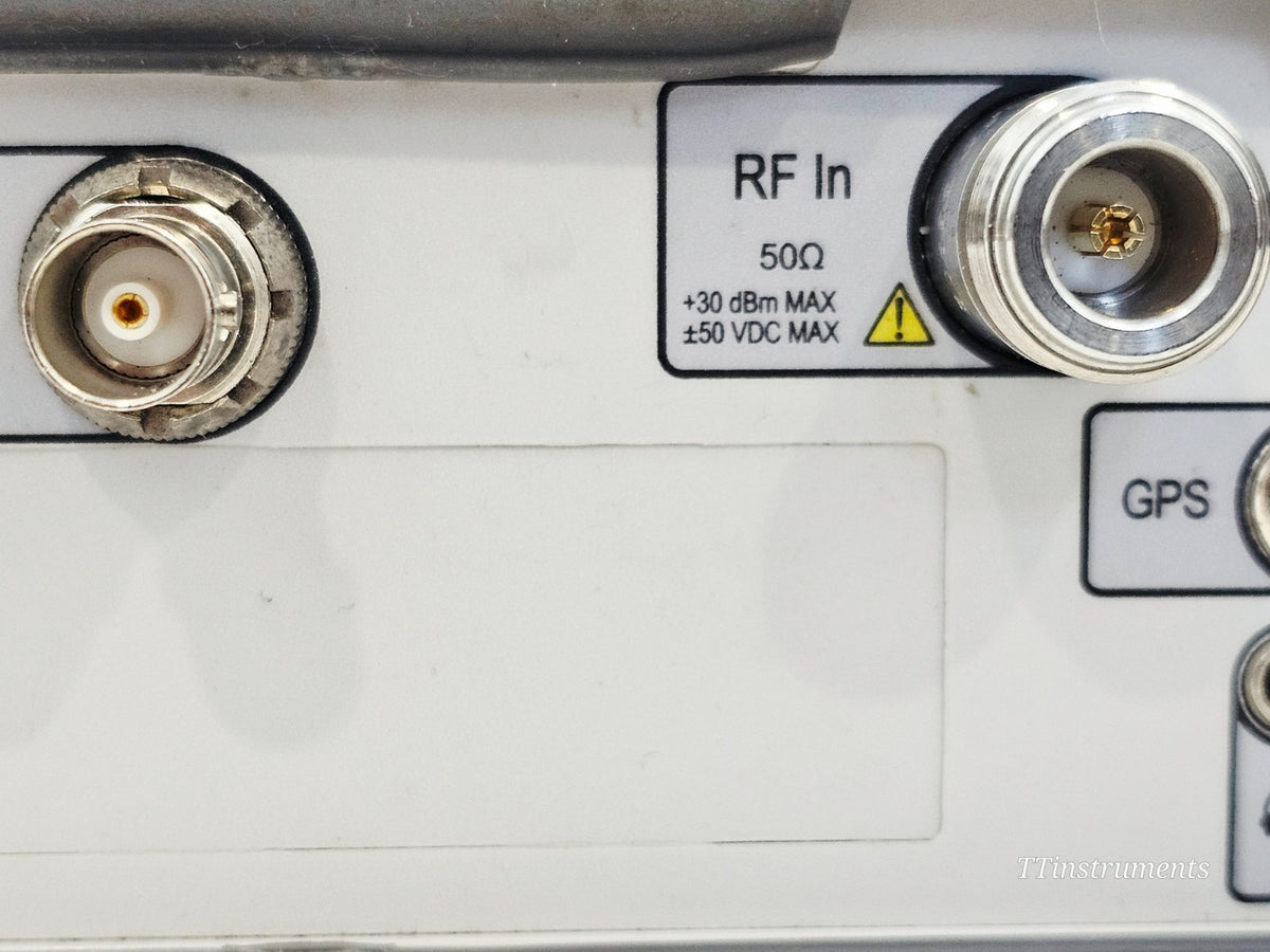 Anritsu S331E keypad and navigation buttons close-up detail