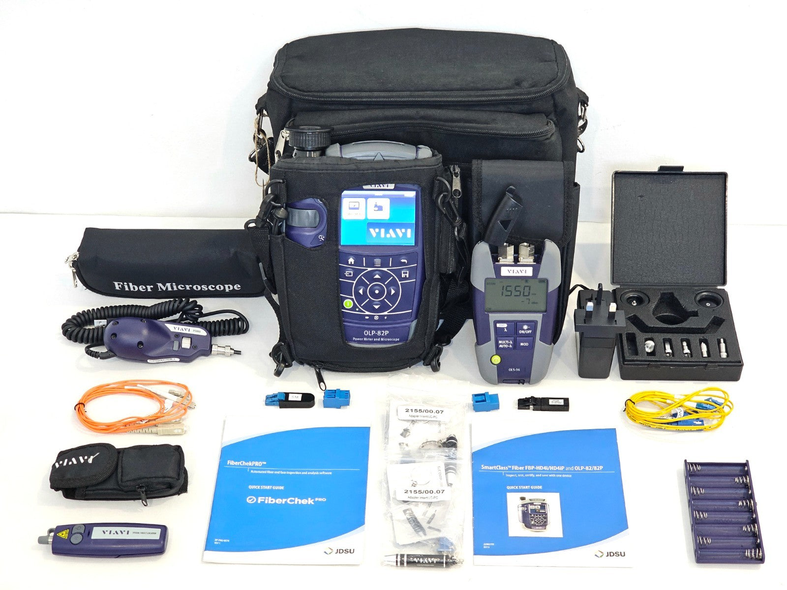 VIAVI OLP 82P Power Meter Microscope OLS 36 P5000i FFL 050 Kit0