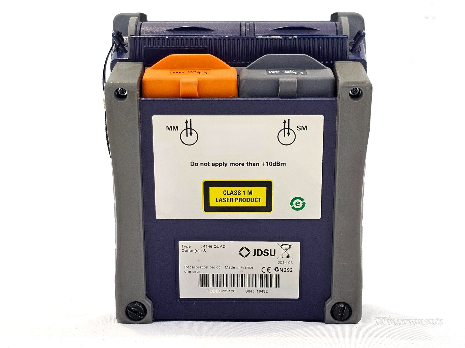 Viavi JDSU T-BERD 2000 + 4146 QUAD OTDR SM MM 850/1300 1310/1550