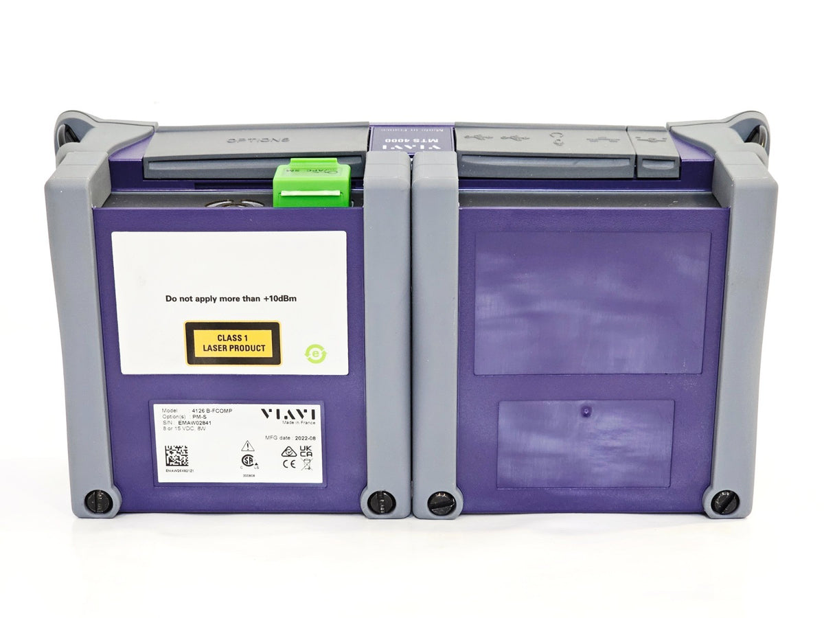 Brand NEW VIAVI MTS 4000 V2 with 4126B-FCOMP OTDR Module Bi-Directional Testing4
