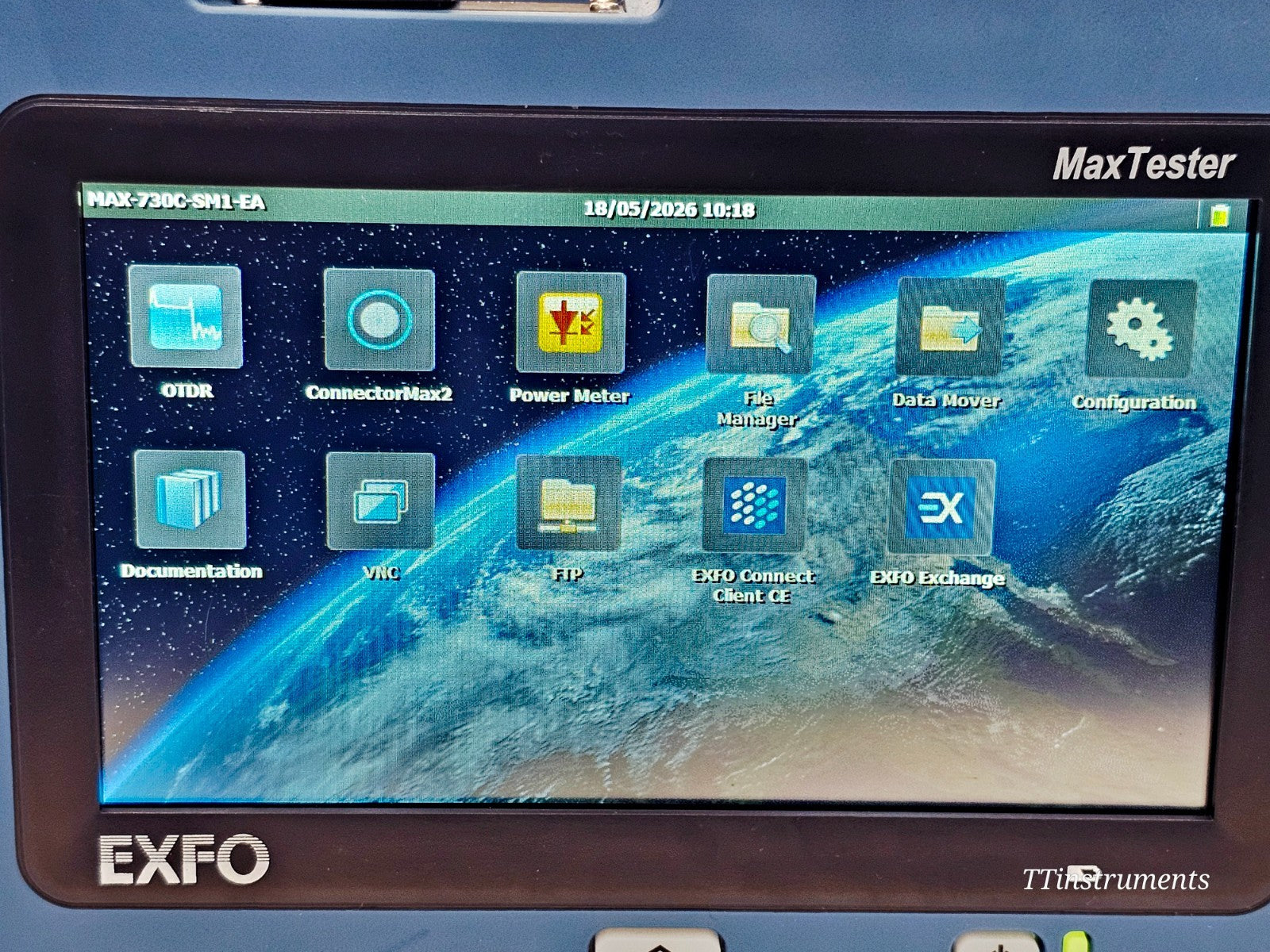 EXFO MAX-730C-SM1-EA MaxTester 1310/1550nm SM OTDR + AFL OLS2 Dual Laser8