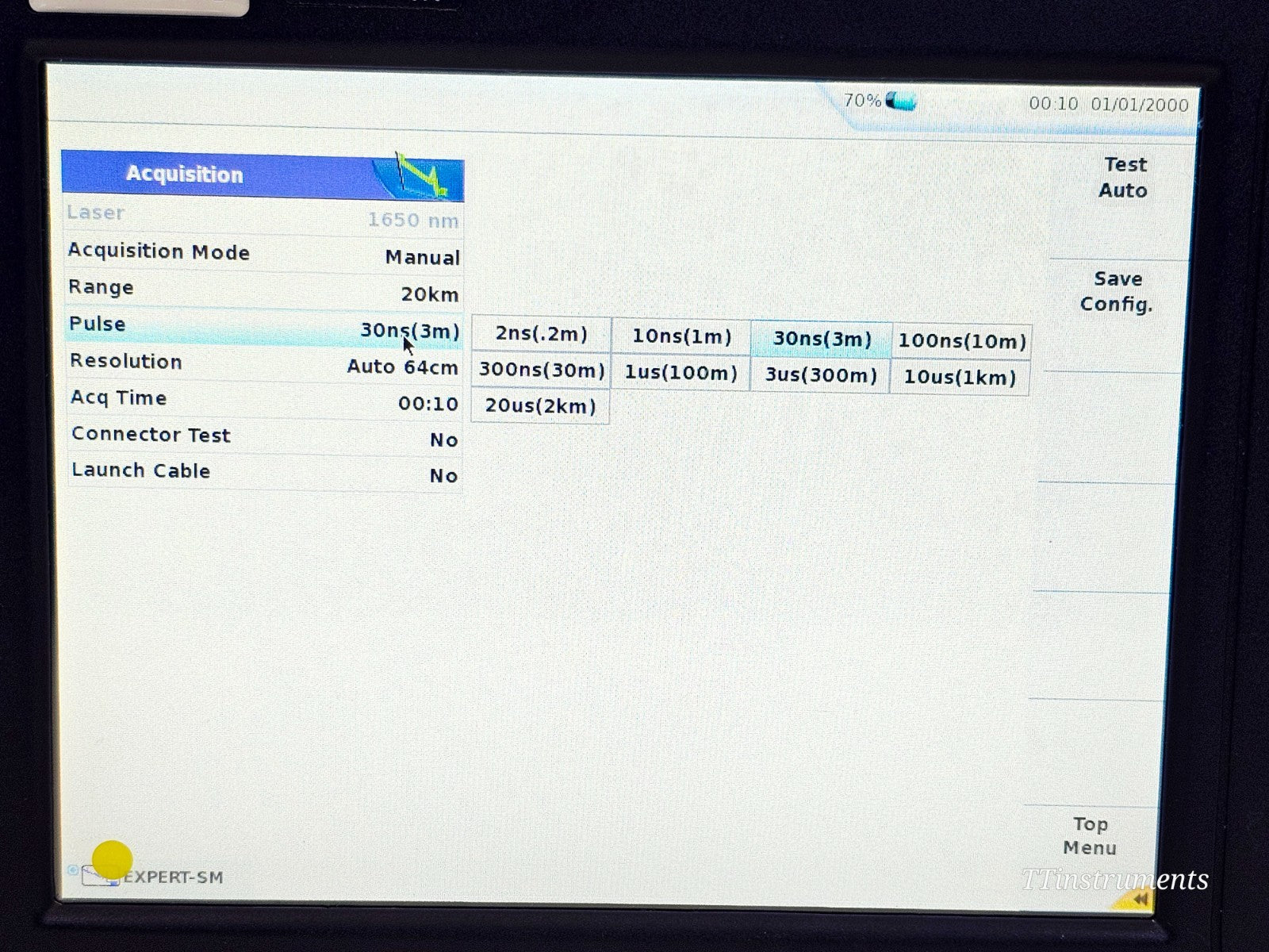 VIAVI MTS 6000A V2 Platform + 81165C 1650 nm Filtered OTDR Module SC-APC 46 dB15