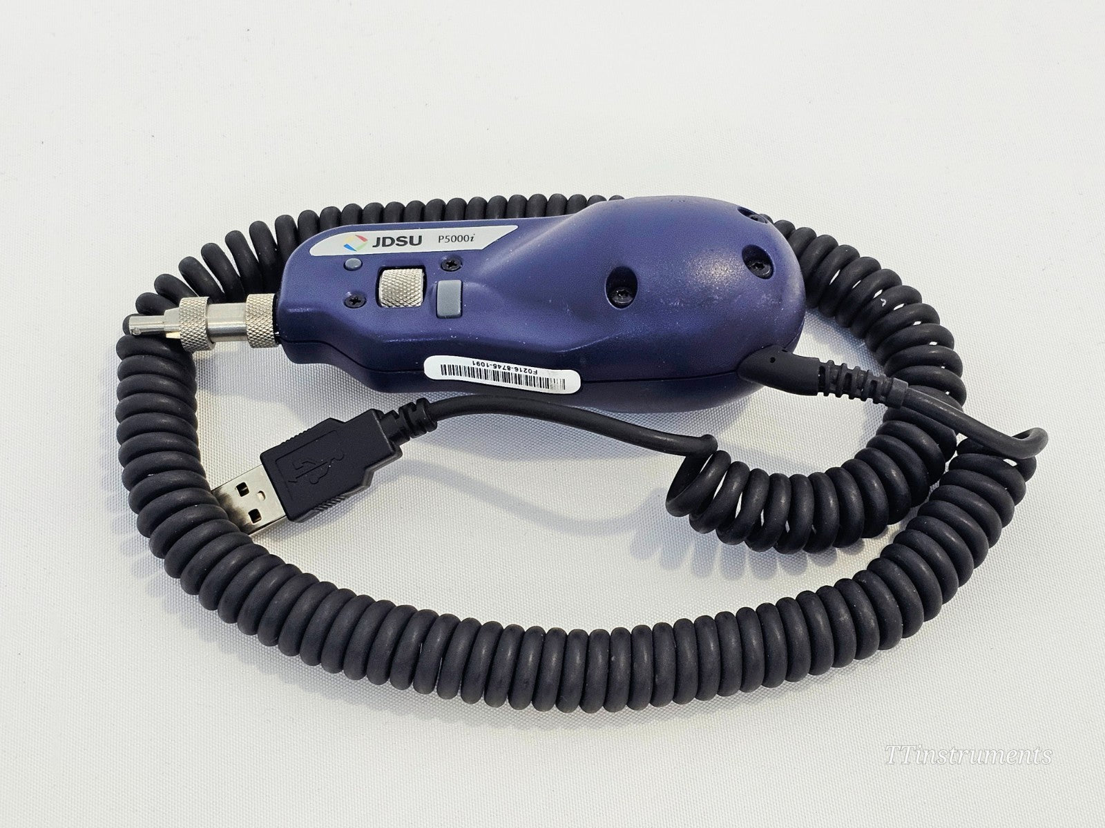 VIAVI JDSU optical fiber equipment side angle view