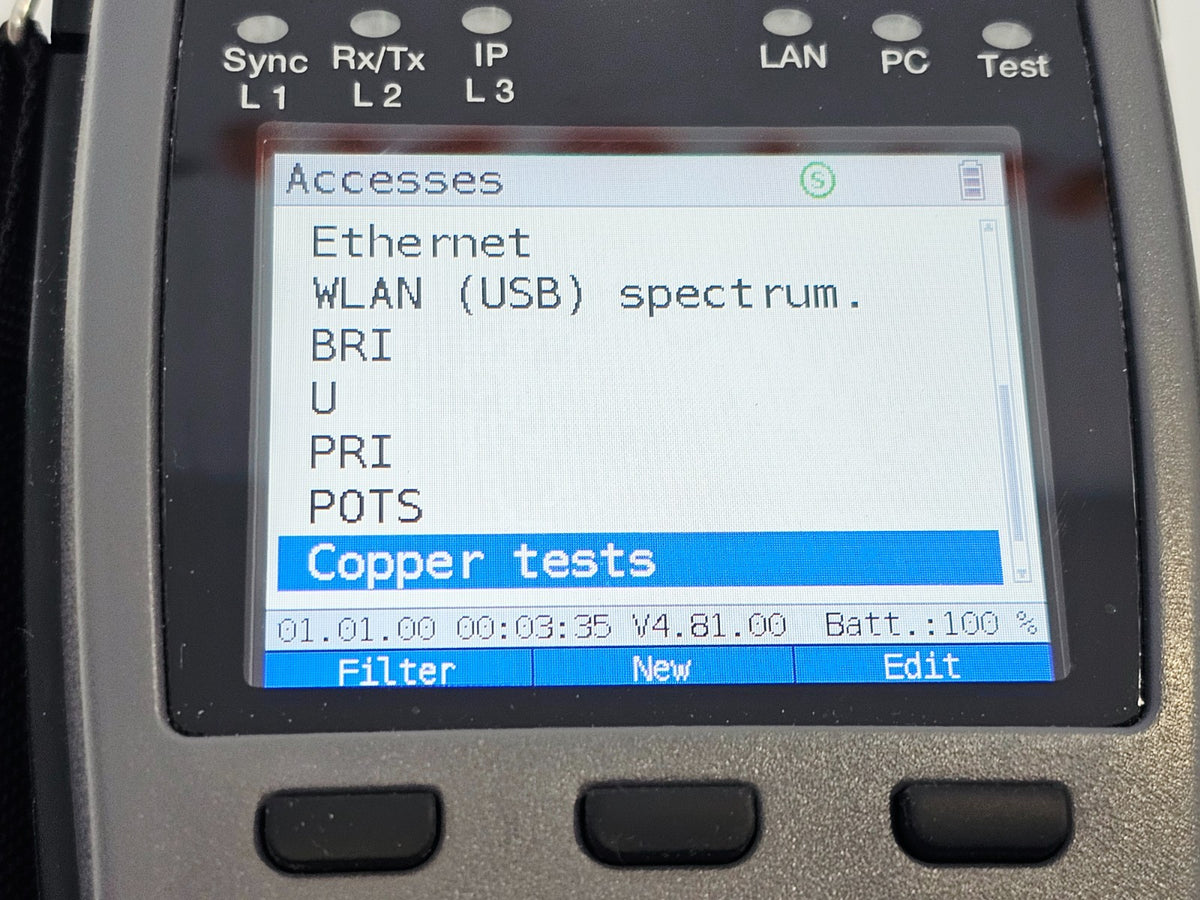 Intec Argus 166 GigE + ADSL Annex B (i) & J VDSL SHDSL ISDN Ethernet TDR & More18