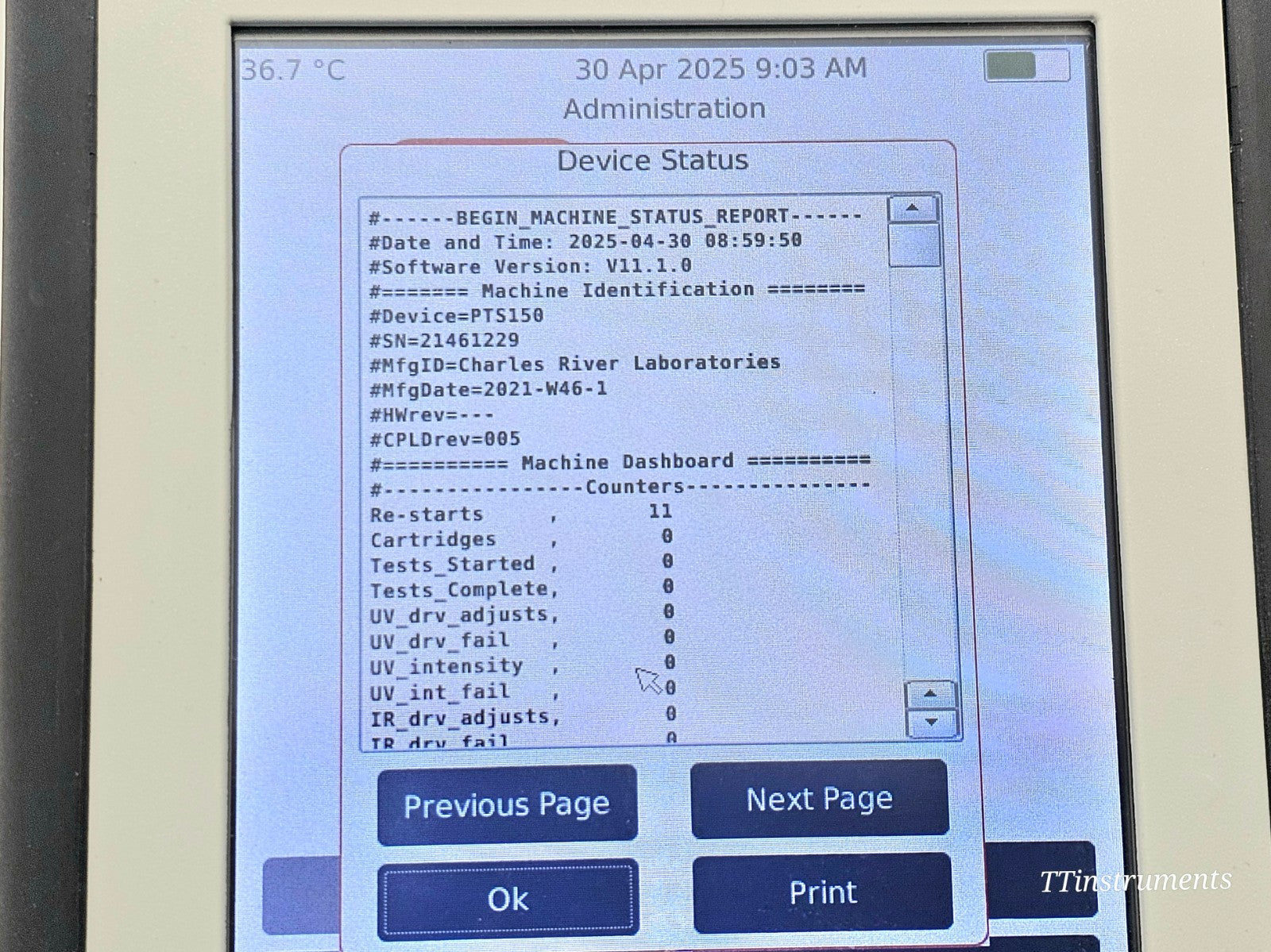 Charles River PTS150 nexgen-pts