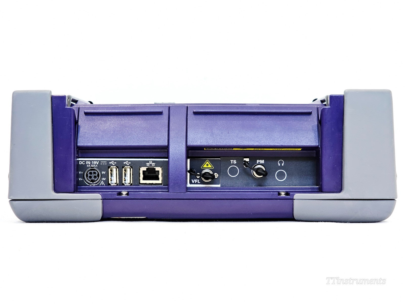 VIAVI JDSU optical spectrum analyser optical input port detail