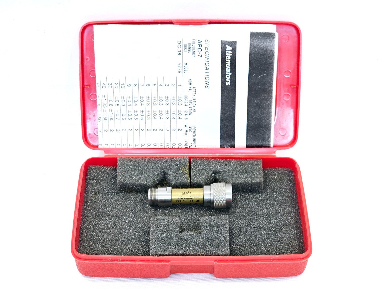 Narda 779-10 10 dB Attenuator