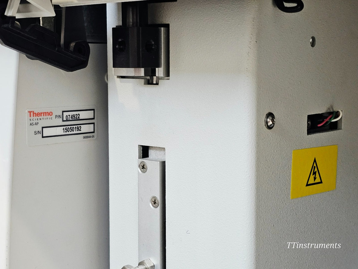 Thermo Scientific autosampler internal mechanism used laboratory autosampler