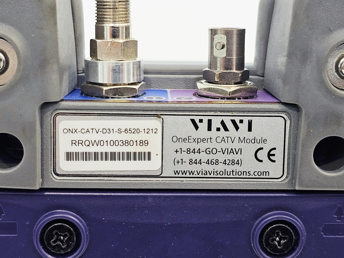 Viavi ONX-630 DSAM Meter DOCSIS 3.1 Multiple Options ONX-CATV-D31-S-6520-121210