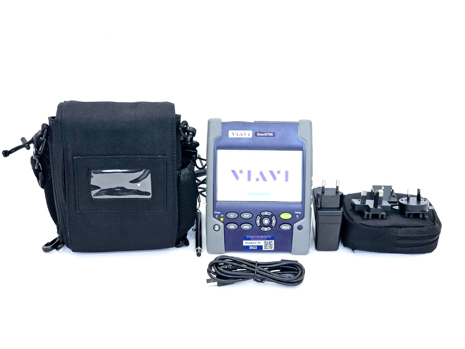 Viavi JDSU E118FA65PPM SmartOTDR 1650 nm 32 dB LIVE/Filtered APC SM PON OTDR VFL