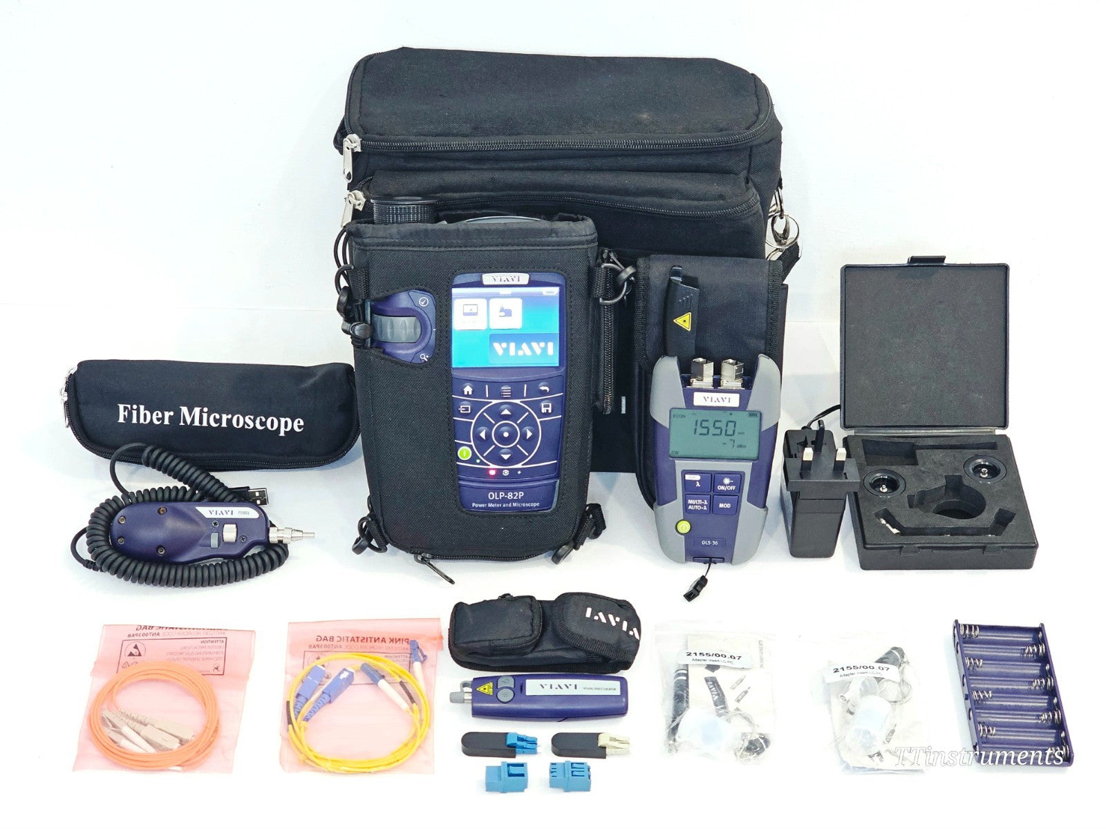 VIAVI OLP-82P Power Meter Microscope OLS-36 P5000i FFL-050 Kit0