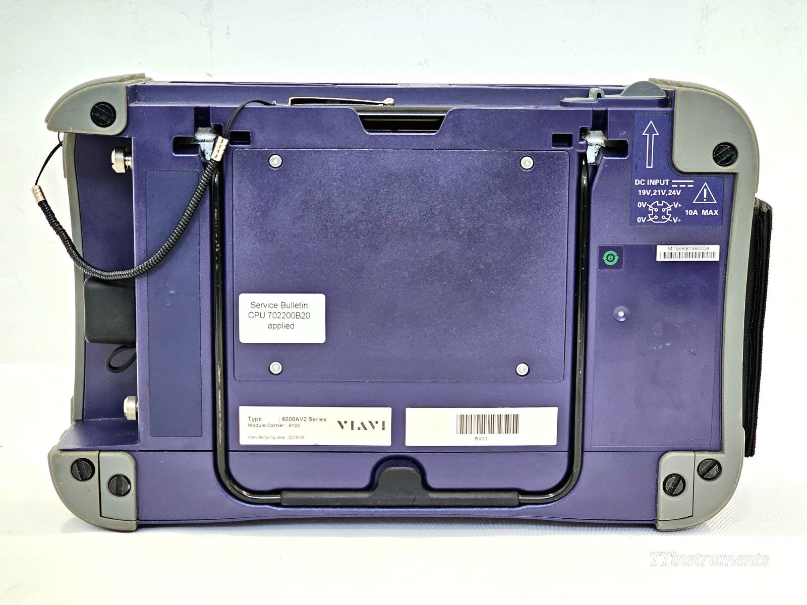 Viavi JDSU 6000V2 + OSA-110M OSA Optical Spectrum Analyzer 1250nm up to 1650nm