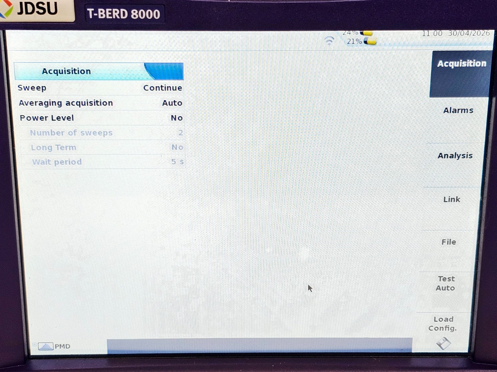 VIAVI T-BERD 8000E + 81MRDISPAP + 81BBS2A CD PMD AP Fibre Test System 1260-164019