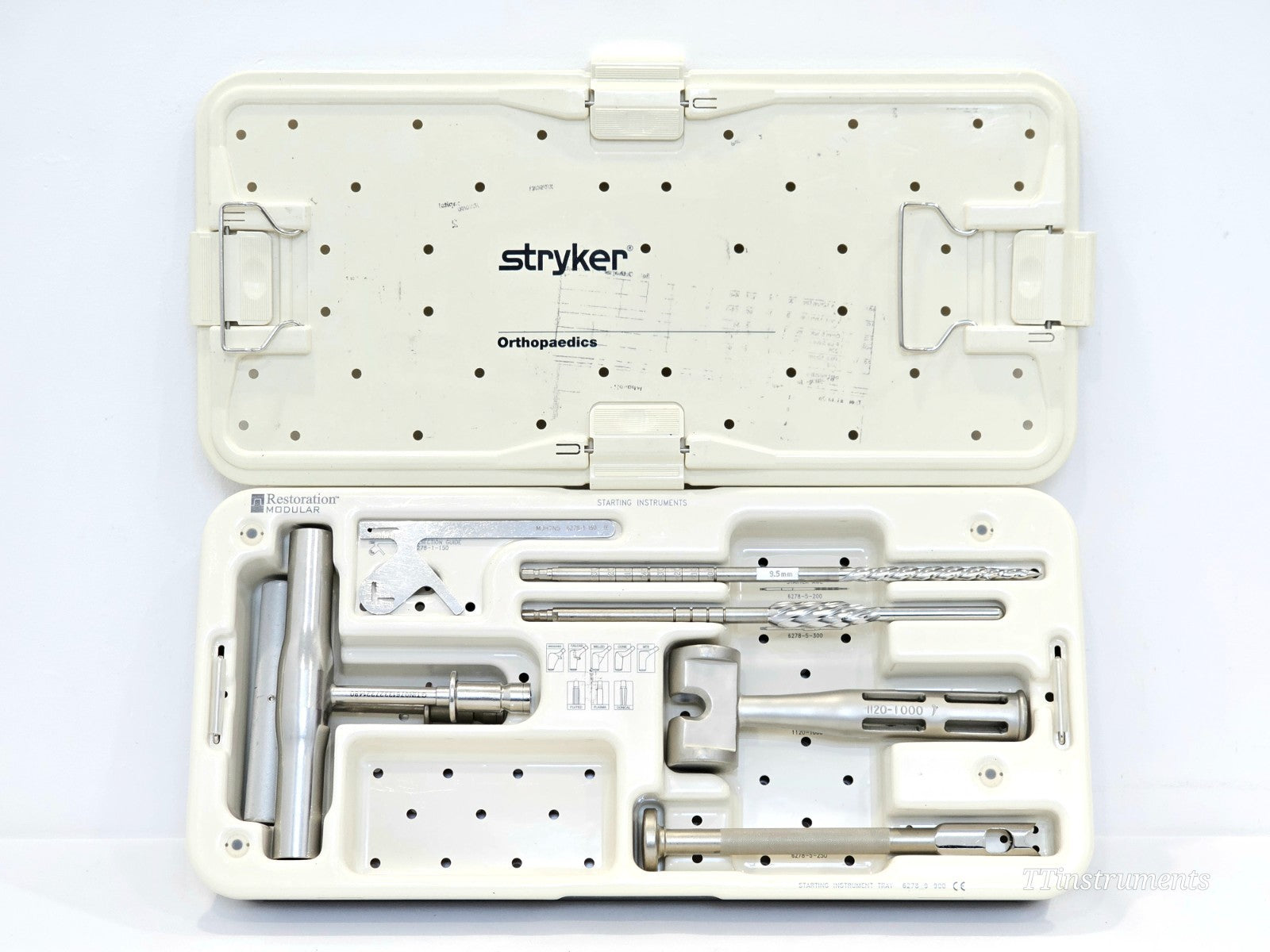Stryker Starting Instrument Tray 62789900