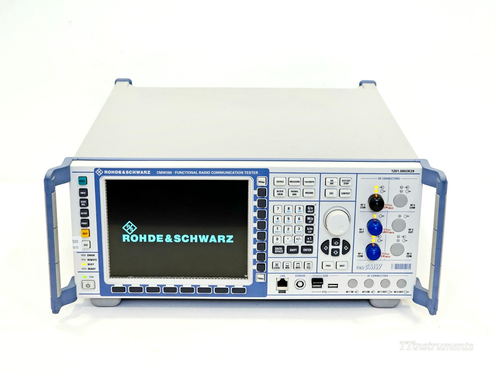Rohde & Schwarz CMW290 Radio Communication Tester 1201.0002K29 RF Test Signal +