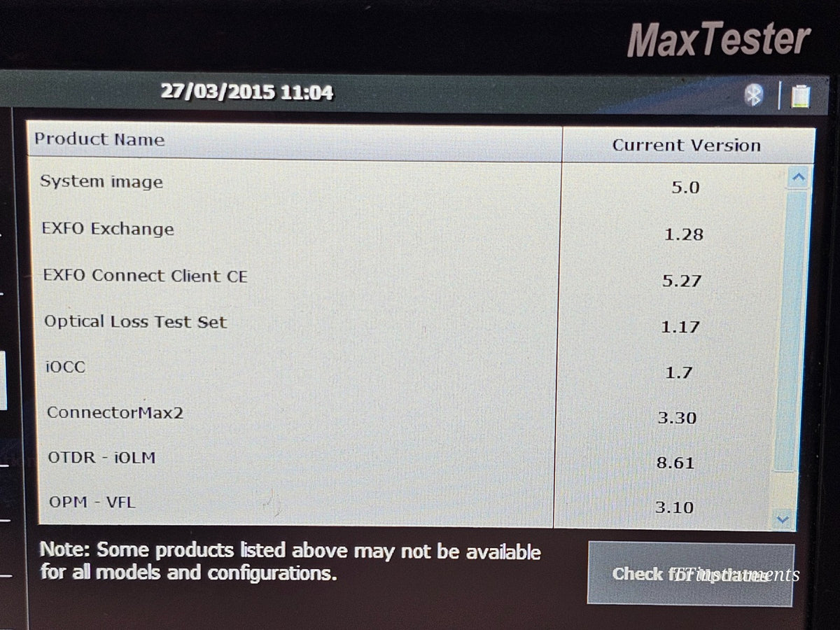 EXFO MAX-730C OTDR cosmetic wear detail on casing used condition