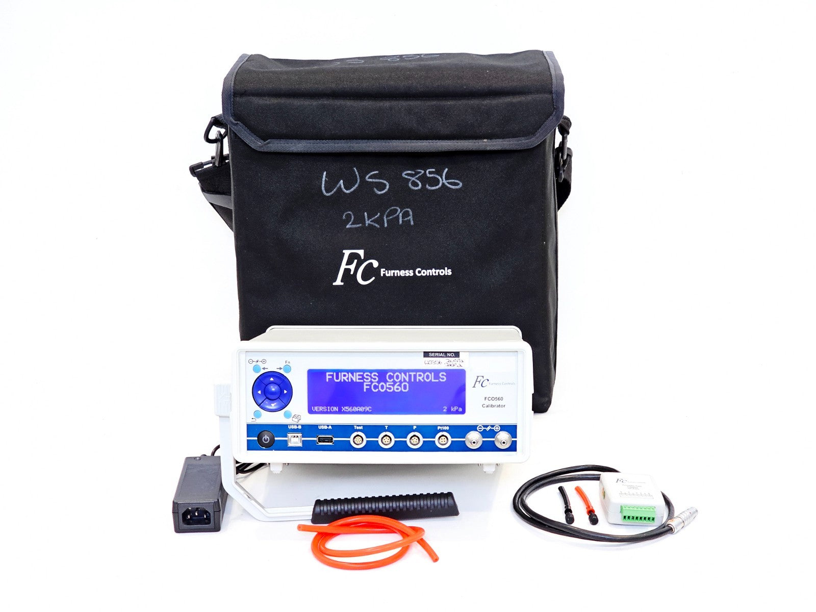 Furness Controls used pressure gauge test measurement instrument front view
