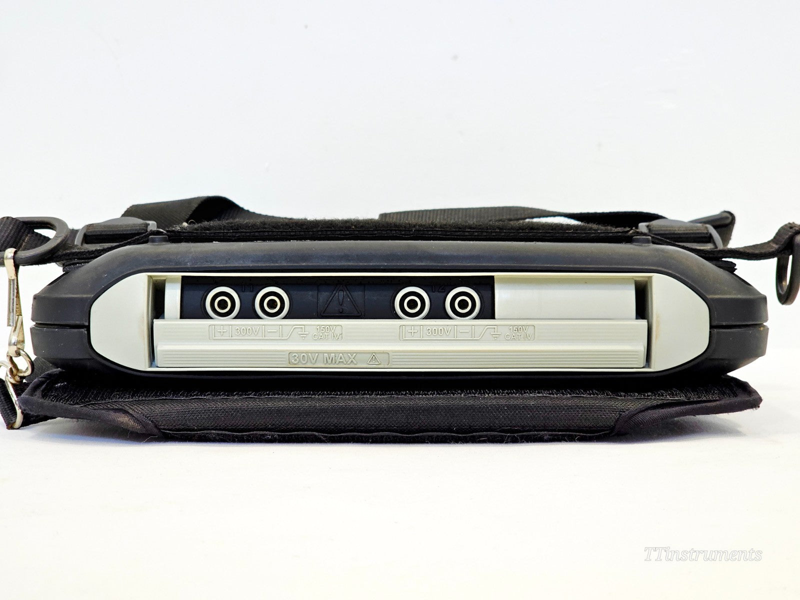 Megger TDR2000/3 side view showing connection ports and housing