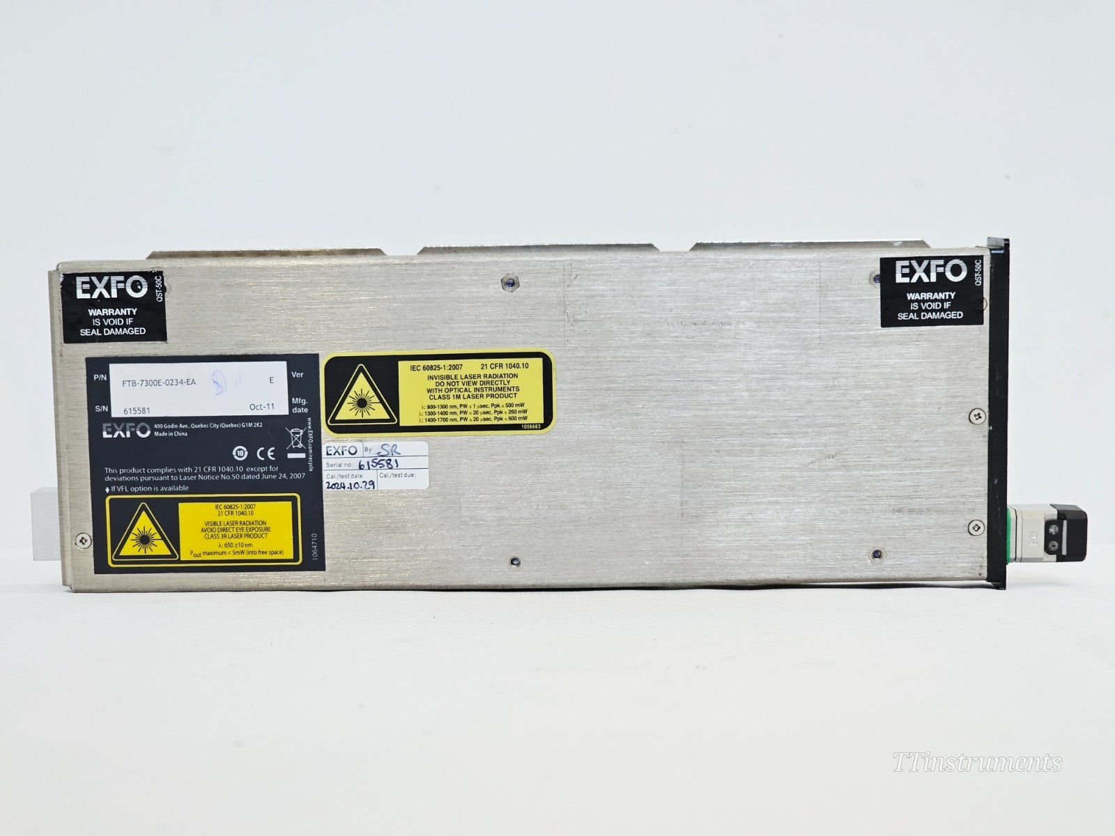 EXFO FTB-200 V2 OTDR 1310/1550/1625nm FTB-7300E-234B + FTB-3932 MultiTest8