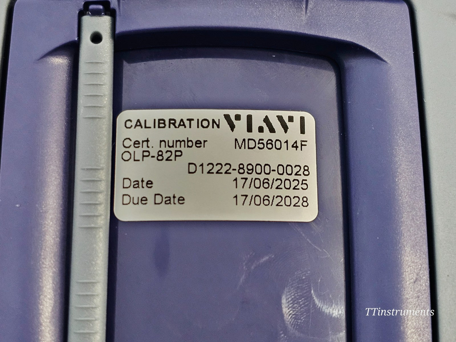 Calibrated VIAVI OLP-82P OLS-36V2 P5000i Fiber Inspection Kit FIT-COMM-B8