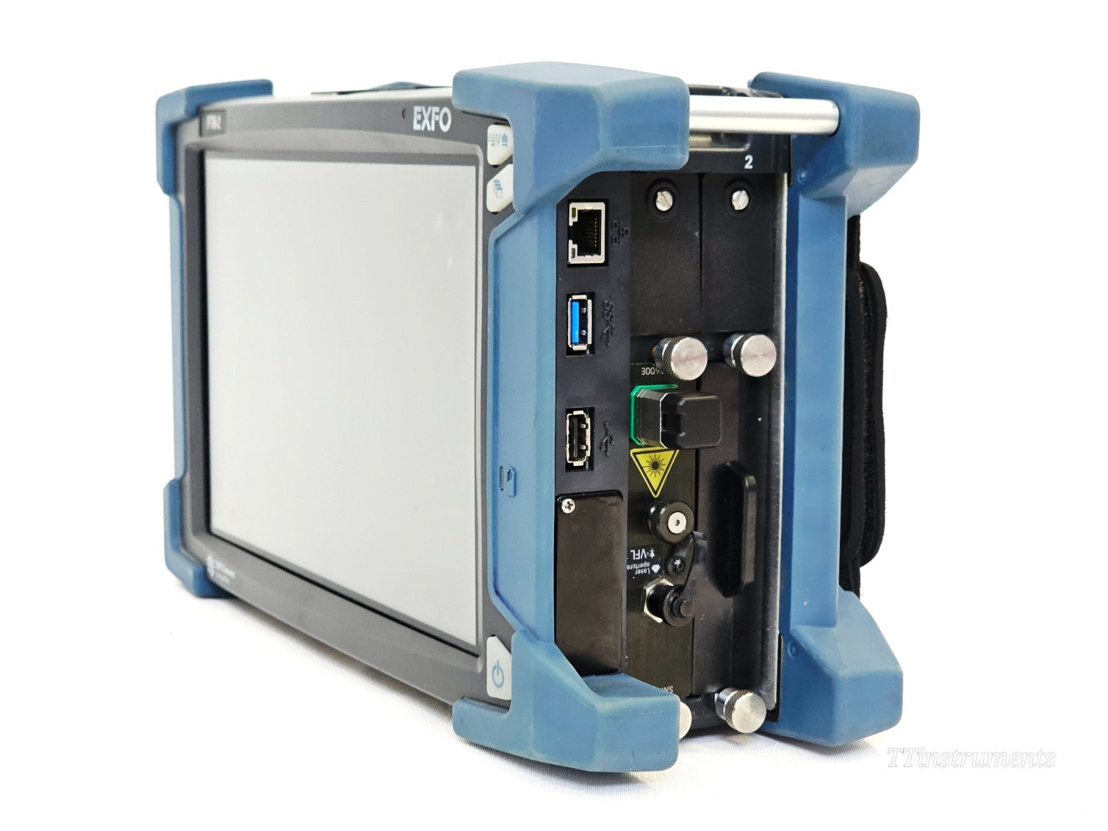 EXFO FOT-930 fibre optic test set rear panel ports