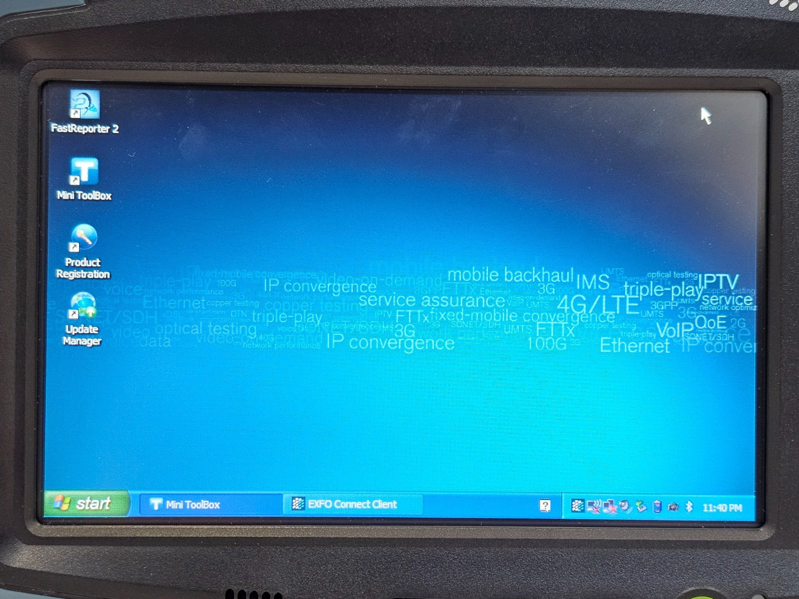 EXFO FTB-1 Modular Mainframe Platform FTB-1-S1-16G