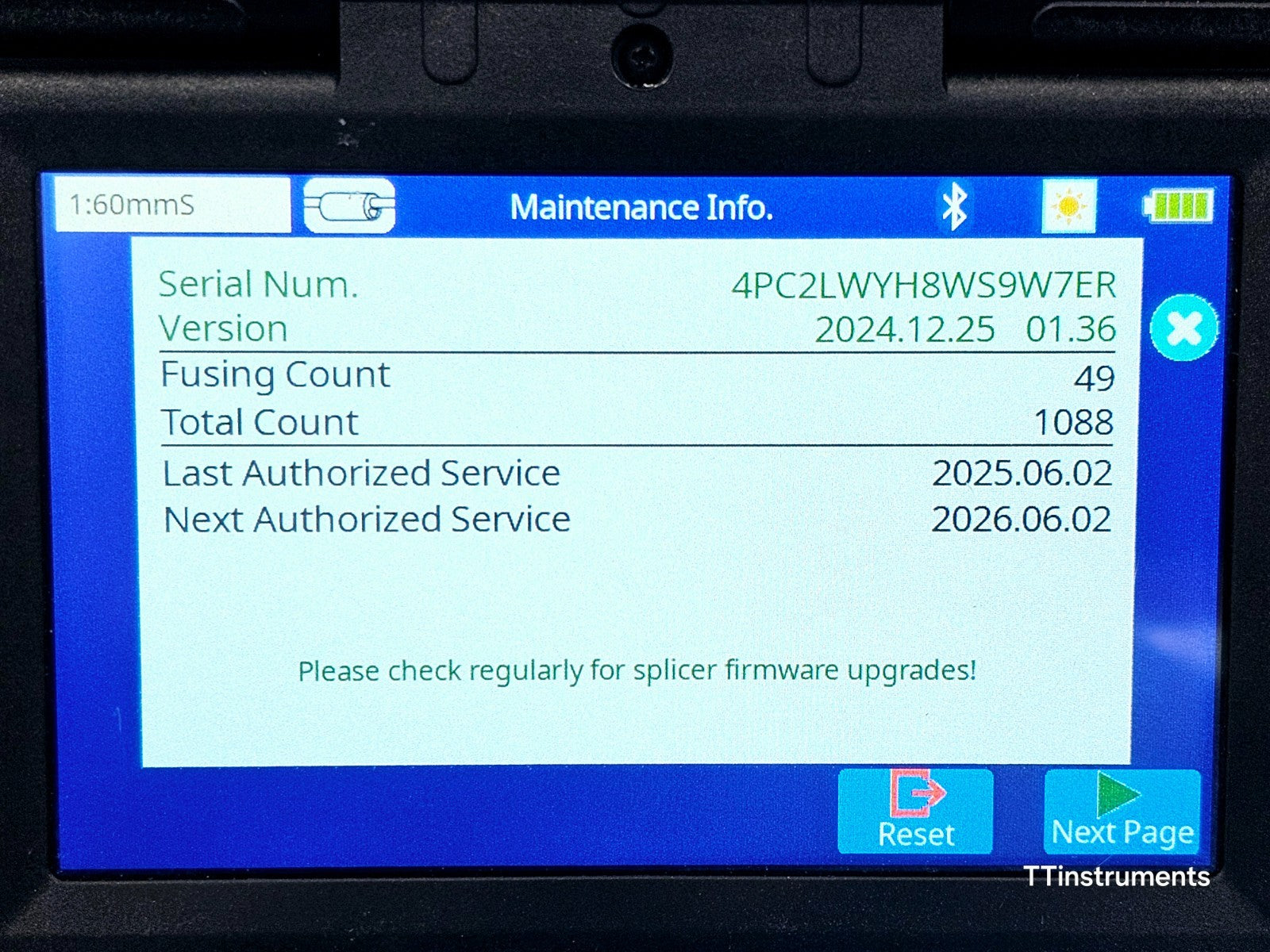 Serviced Fujikura 90S+ Fibre Optic Fusion Splicer + CT-50 Cleaver - ARC 1088