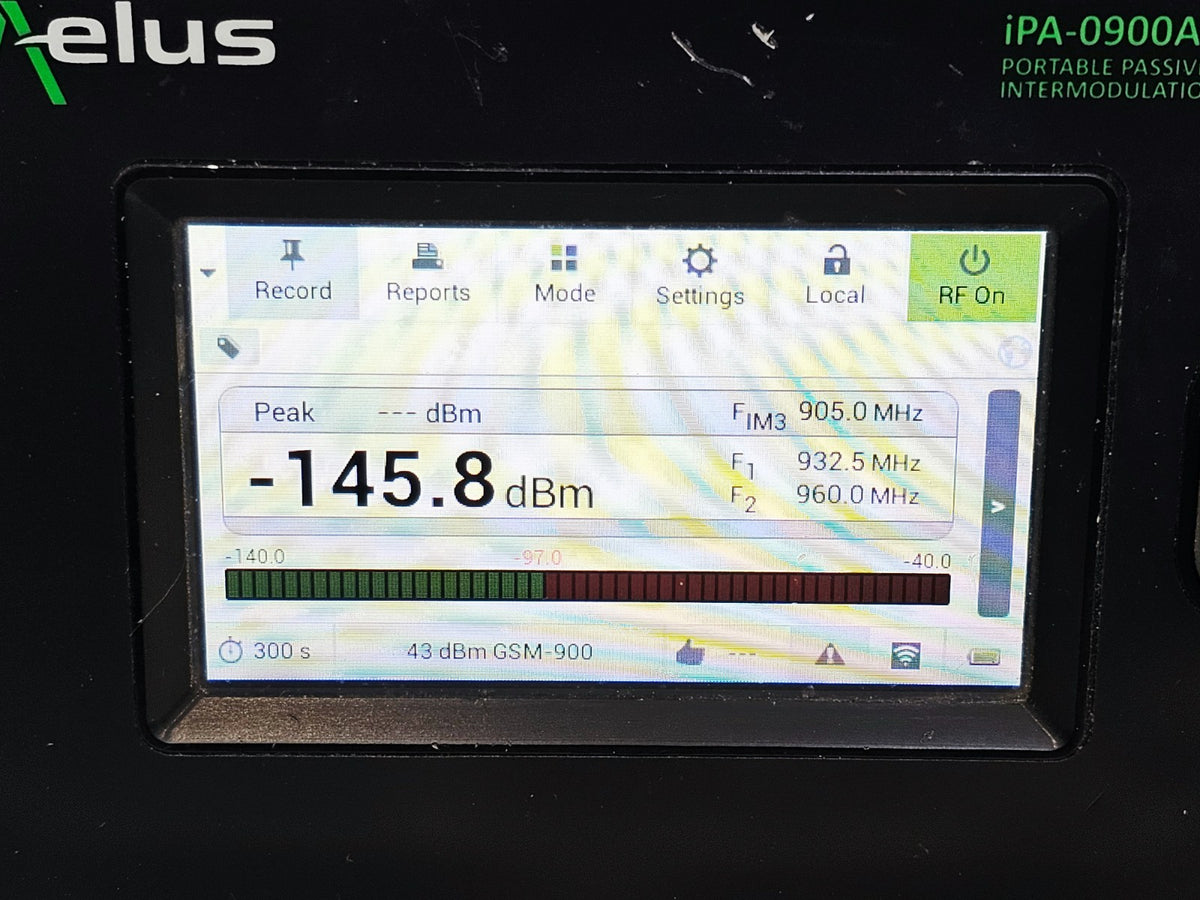 Calibrated Kaelus iPA-0900A 900 MHz PIM Analyzer Tester with Accessories22