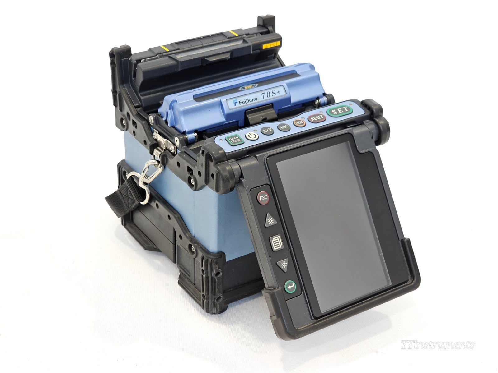 Serviced Fujikura 70S+ Fiber Optic Fusion Splicer SM MM ARC 3960 CT-50 Cleaver