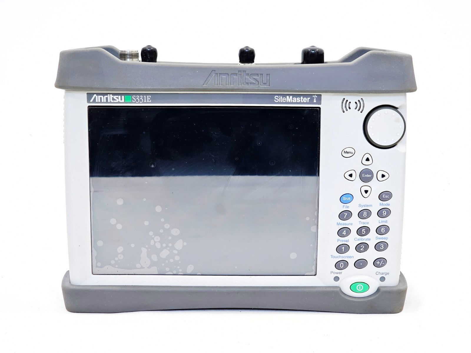 Anritsu S331E site master front panel display and keypad controls