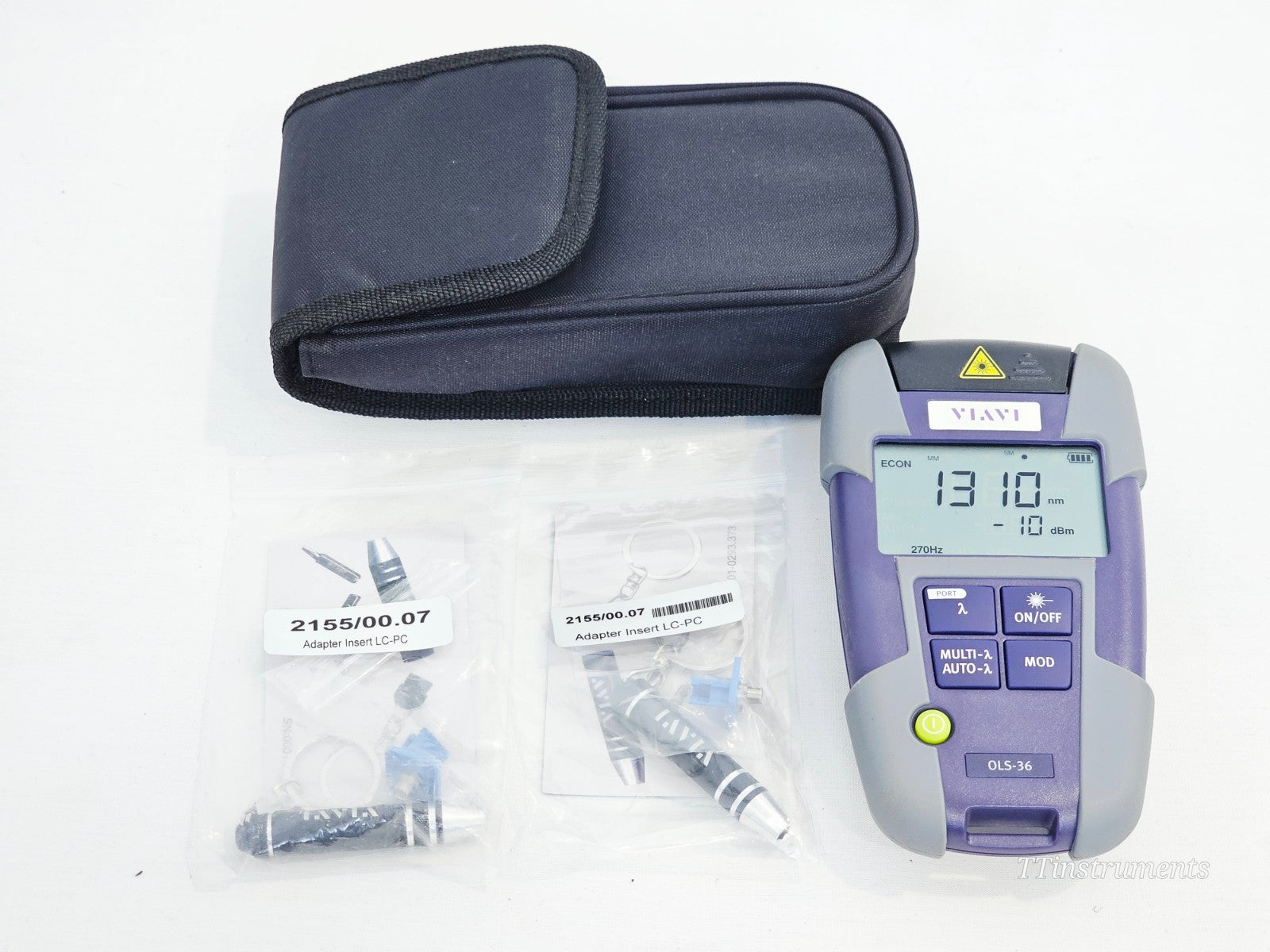 VIAVI OLP-82P Fiber Power Meter Microscope + QUAD OLS-36 + P5000i Scope & VFL16