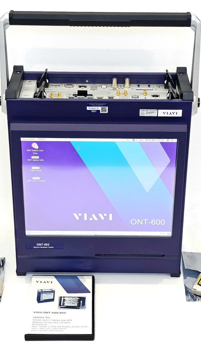 Viavi JDSU ONT-603 H/D 400G CFP8 Ethernet Tester ONT-600 3076/01 ONT-603D