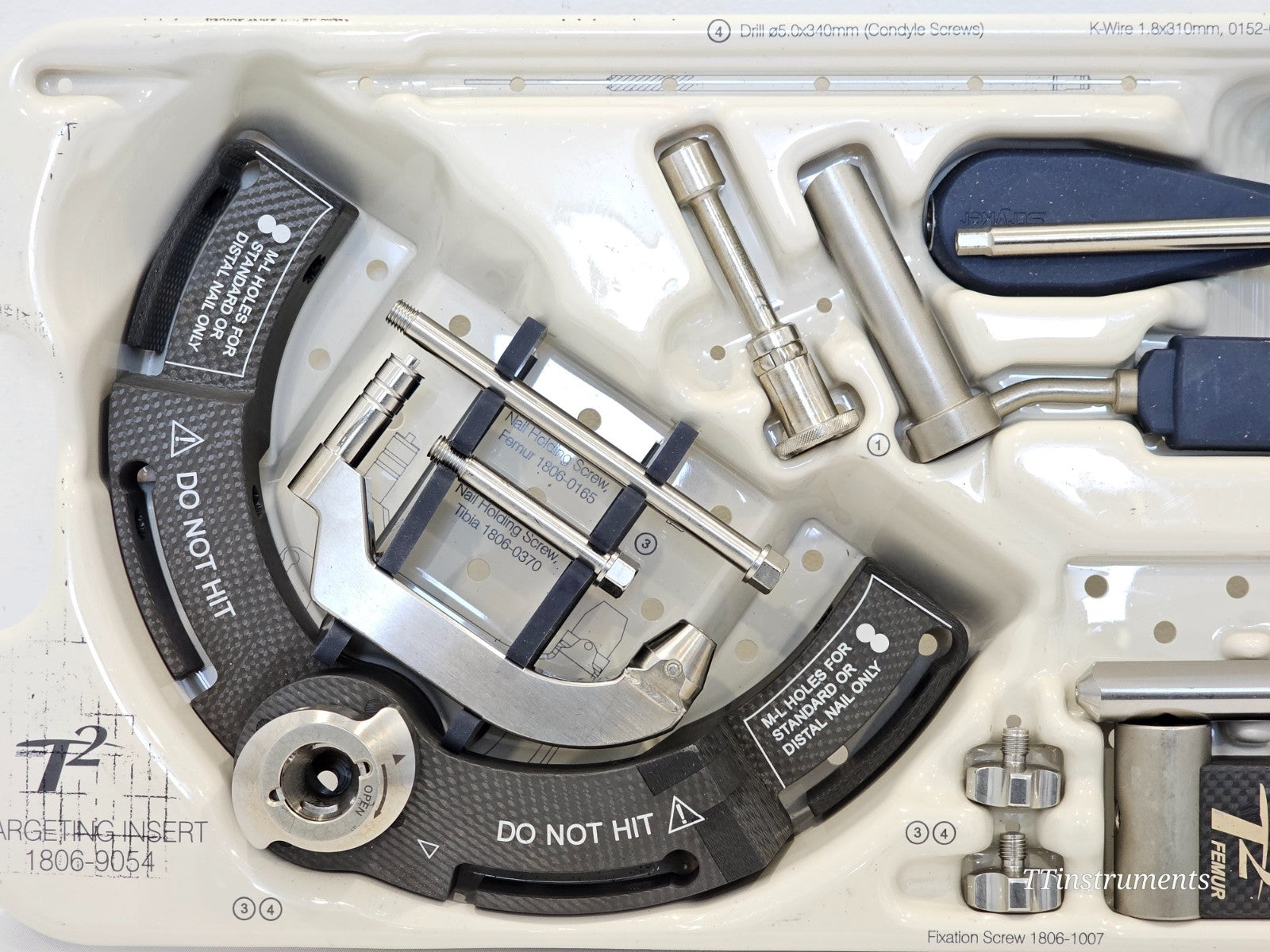 Stryker T2 Targetting Insert Instrument Set.
