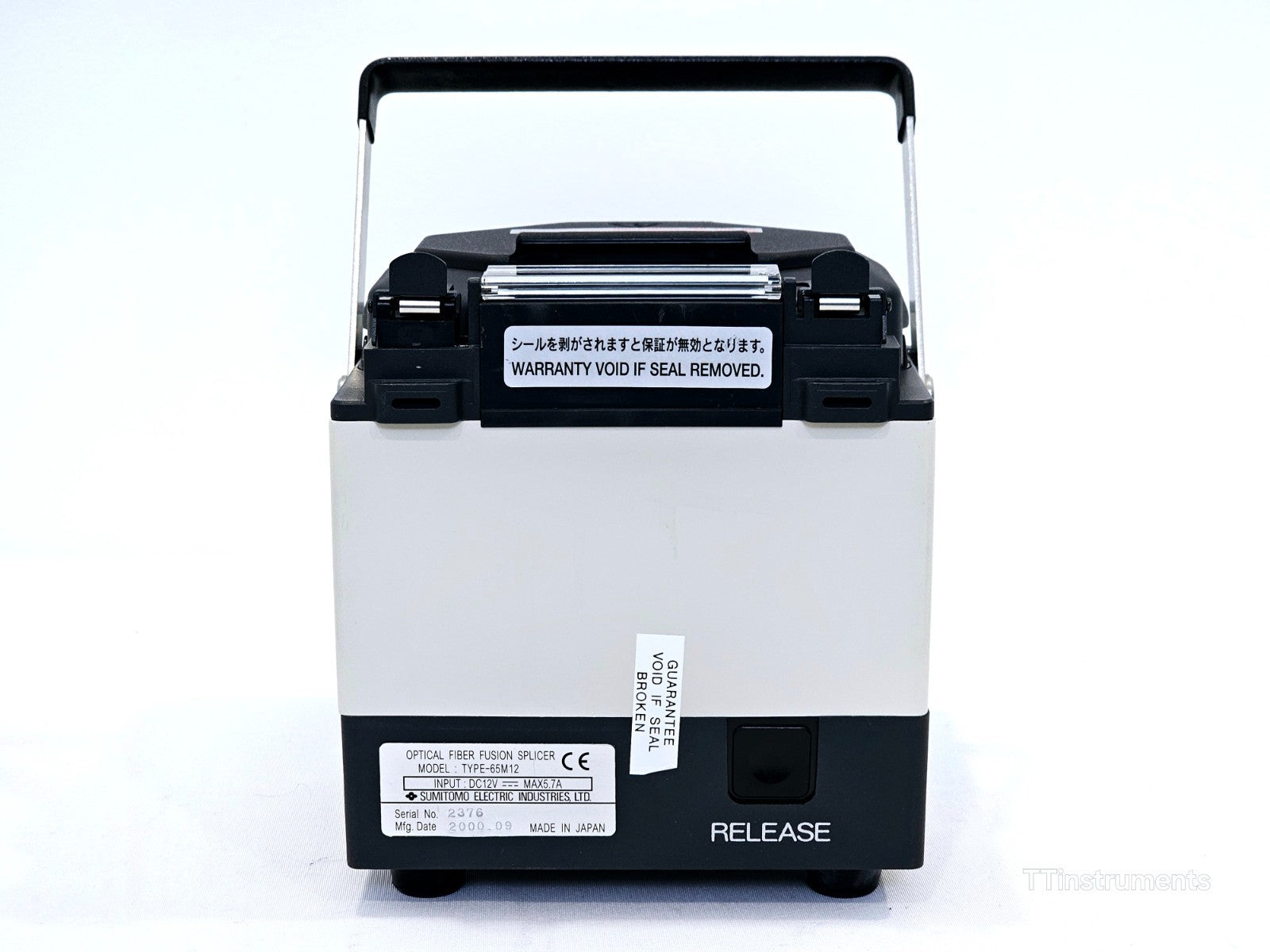 Sumitomo Type-65M12 Mass Ribbon Fiber Fusion Splicer with FCP-25 Cleaver Type-65